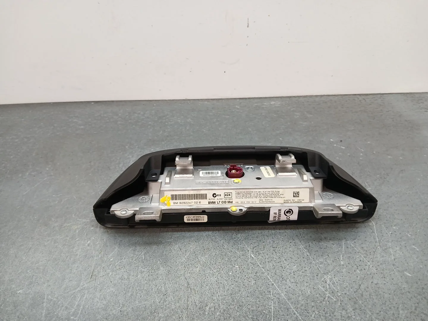 Pantalla Multifuncion para Bmw 3 Touring (F31)