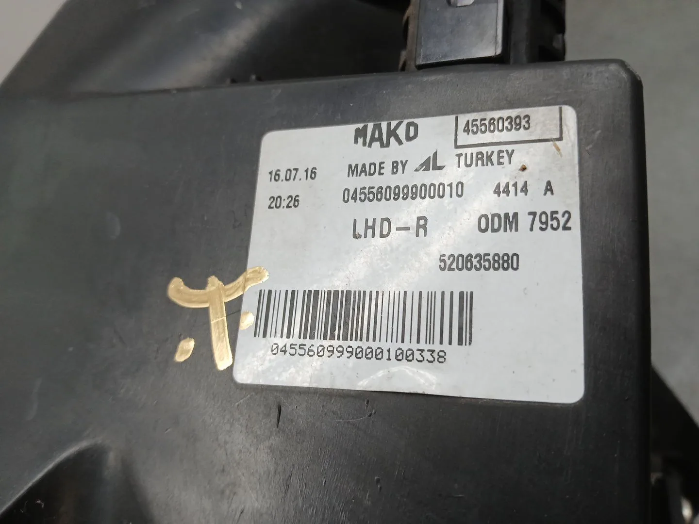 Faro Derecho para Fiat Fiorino Furgoneta/Monovolumen (225_)