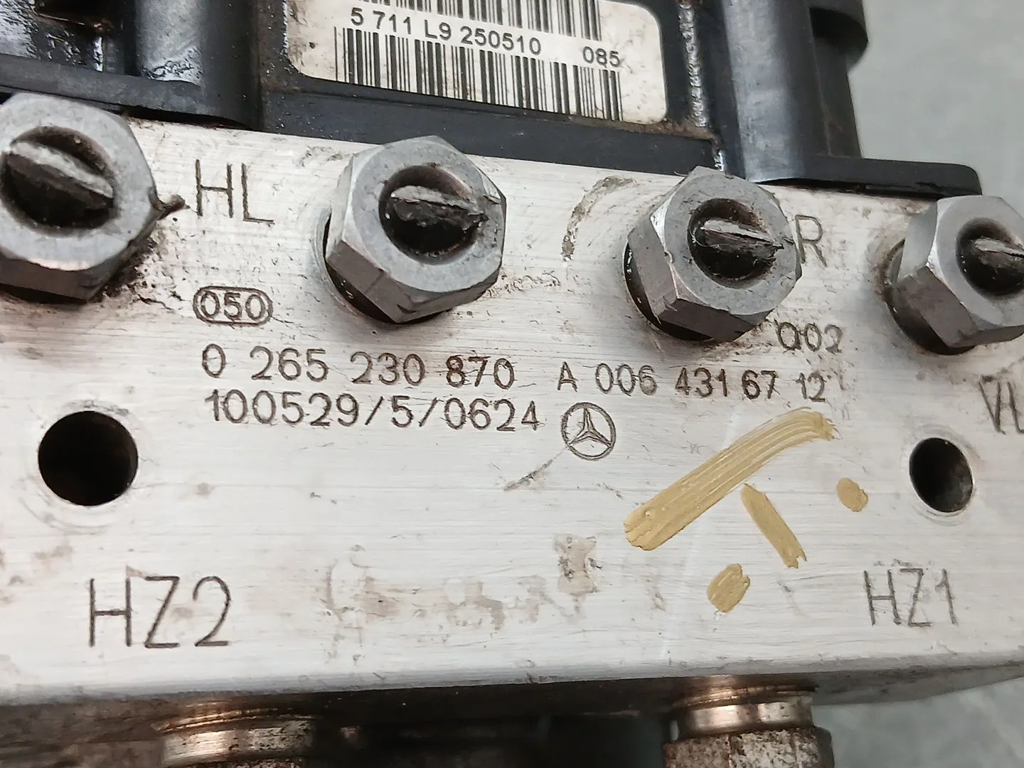 Abs para Mercedes-Benz Clase B (W245)