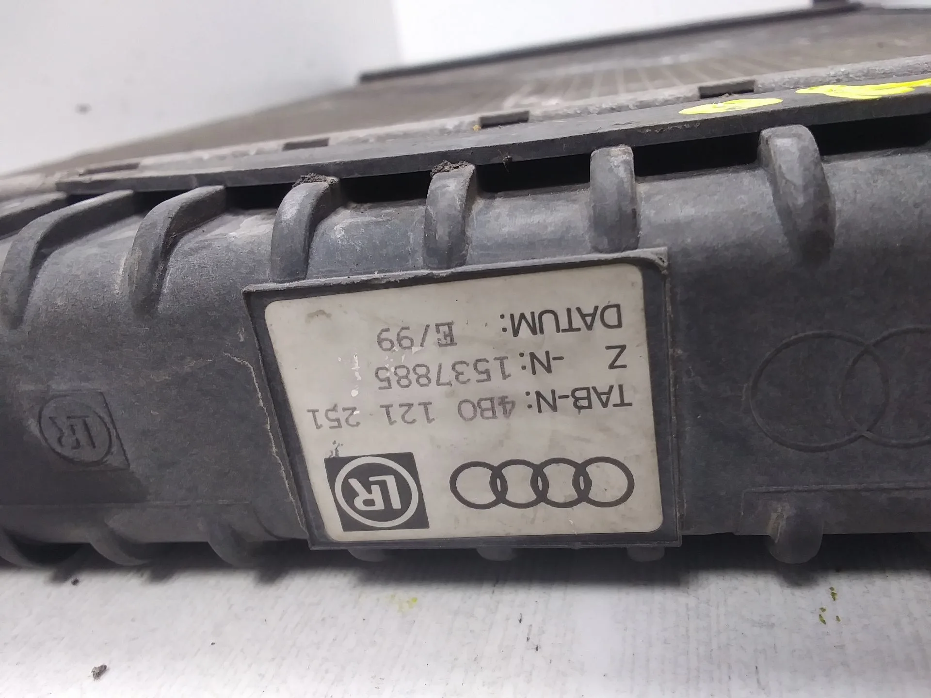 Radiador Agua para Audi A6 C5 (4B2, 4B4)