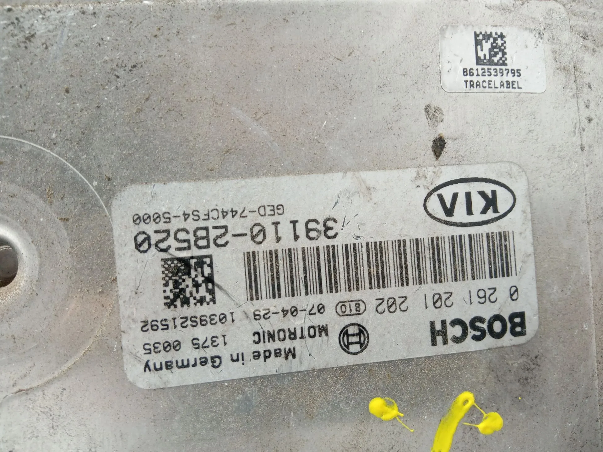 Centralita Motor Uce para Kia Cee'd