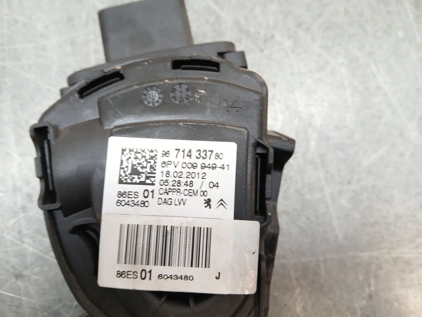 Potenciometro Pedal para Citroën C3