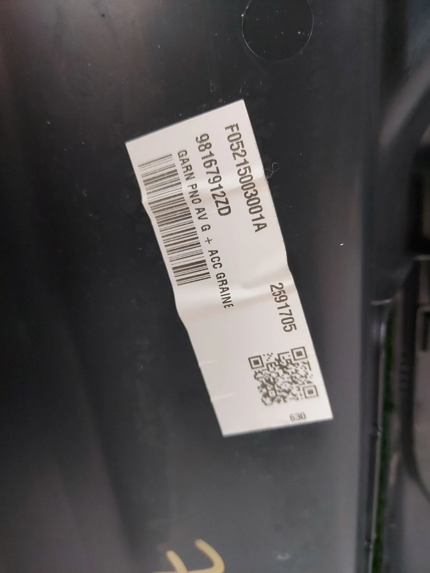 Guarnecido Puerta Delantera Izquierda para Opel Combo E Tour / Life (K9)
