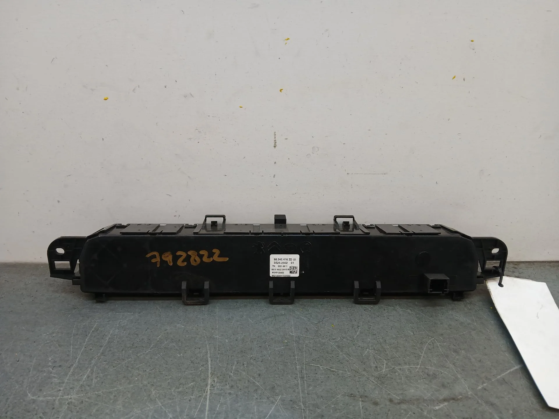 Mando Calefaccion / Aire Acondicionado para Opel Combo E Tour / Life (K9)