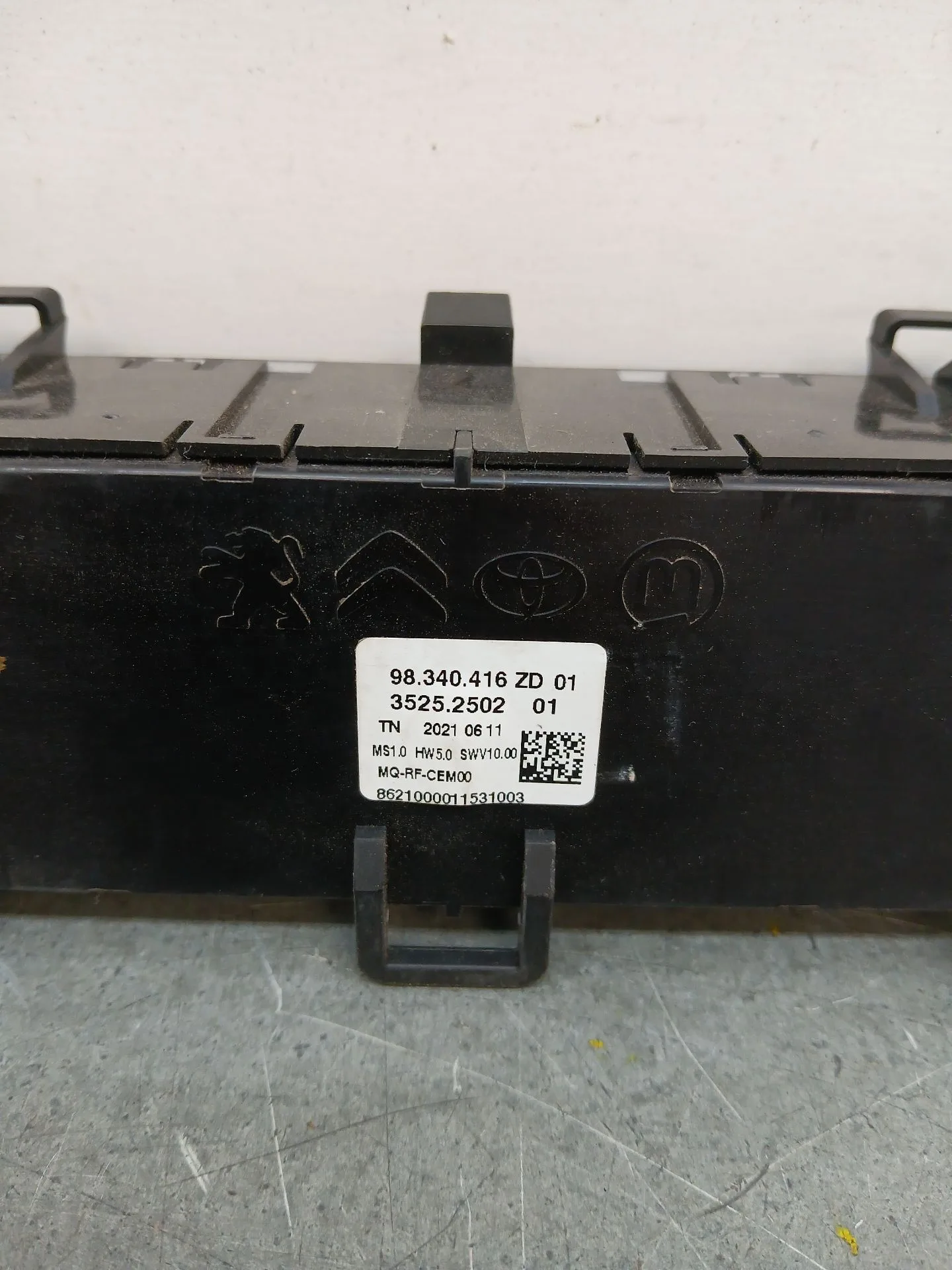 Mando Calefaccion / Aire Acondicionado para Opel Combo E Tour / Life (K9)