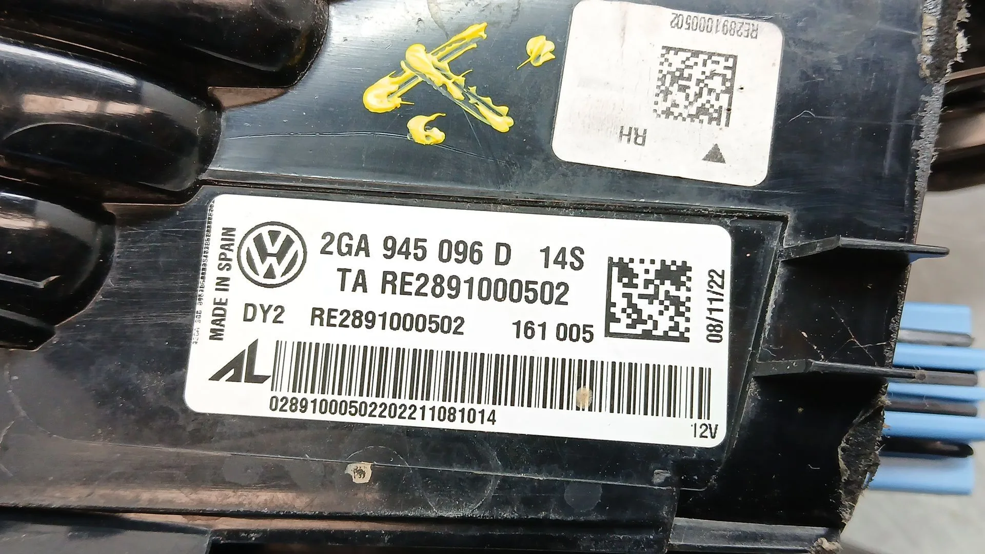 Piloto Trasero Derecho para Volkswagen T-Roc (A11, D11)