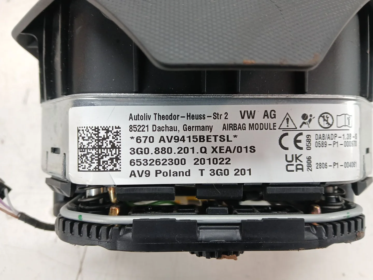 Kit Airbag para Volkswagen T-Roc (A11, D11)