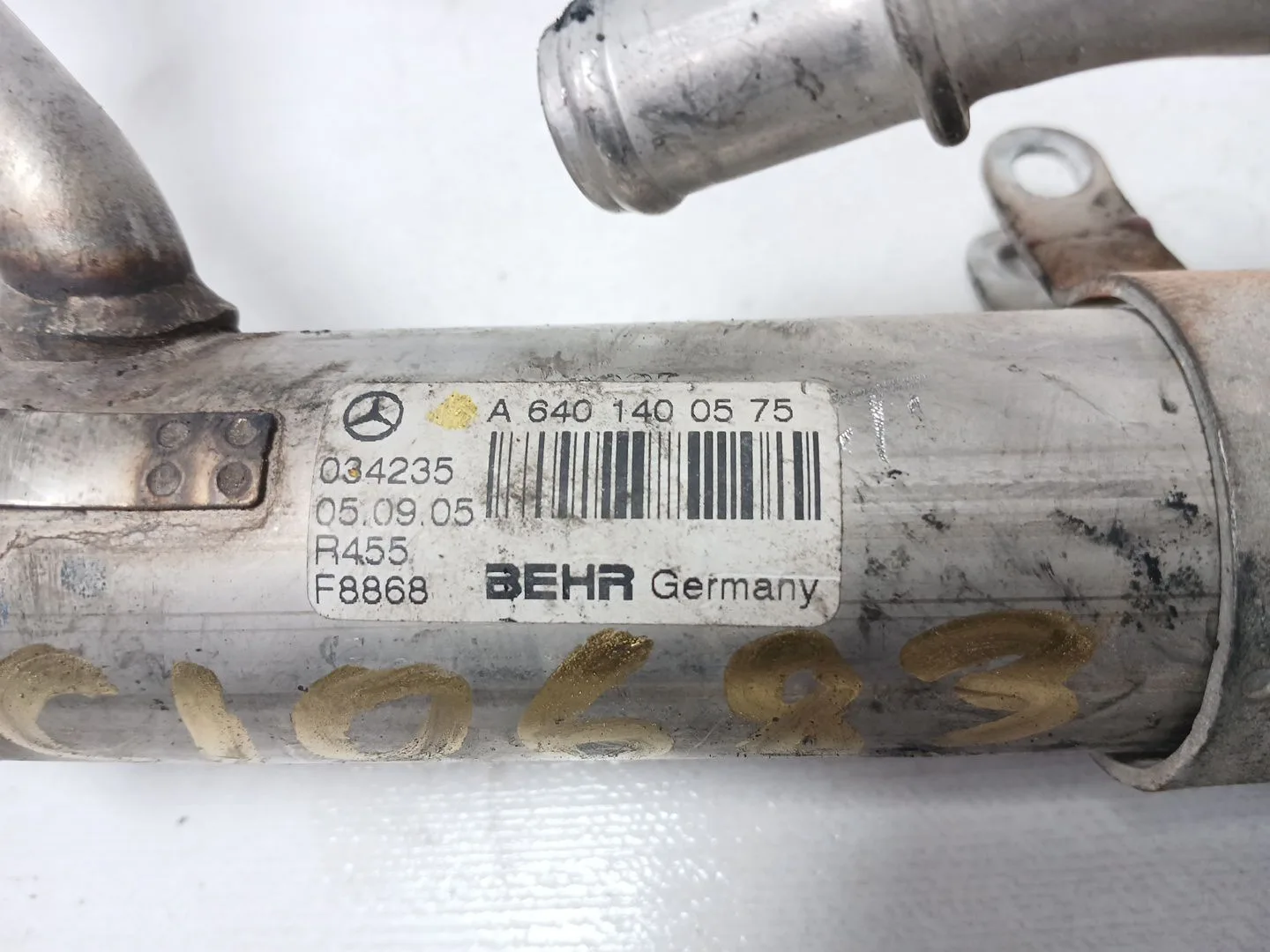 Enfriador Egr para Mercedes-Benz Clase A (W169)
