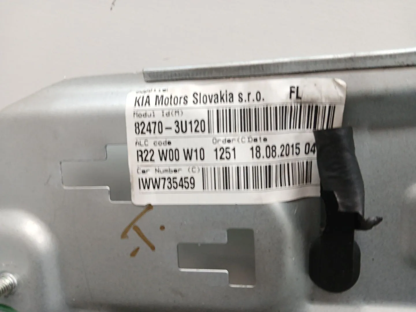 Elevalunas Delantero Izquierdo para Kia Sportage Iii (Sl)