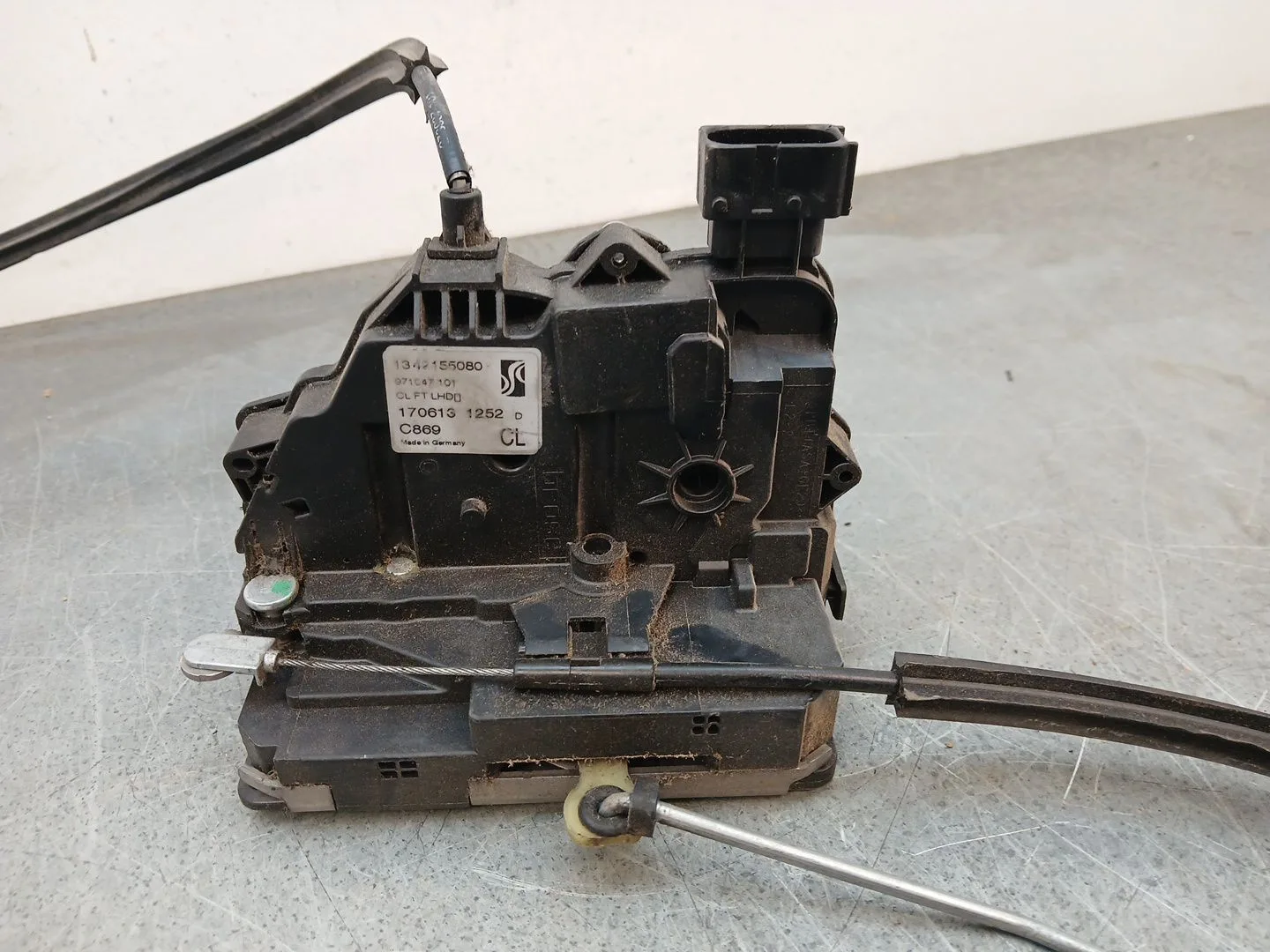 Cerradura Puerta Delantera Izquierda para Peugeot Boxer Caja Cerrada (Bat. 3450) (333)