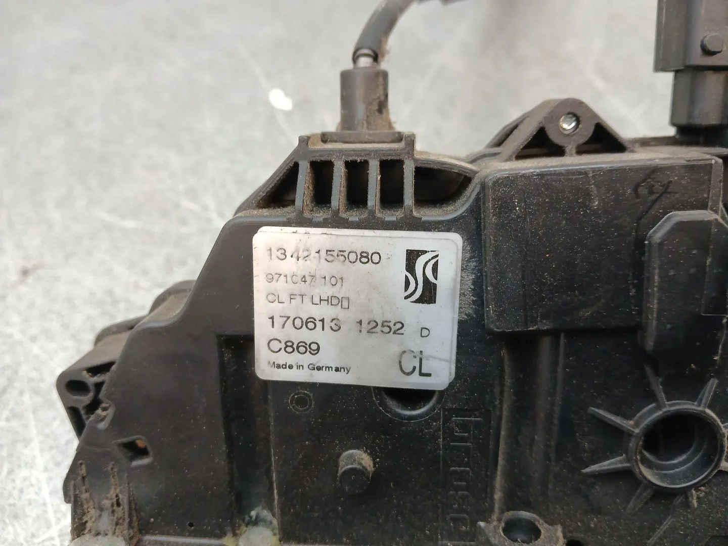 Cerradura Puerta Delantera Izquierda para Peugeot Boxer Caja Cerrada (Bat. 3450) (333)