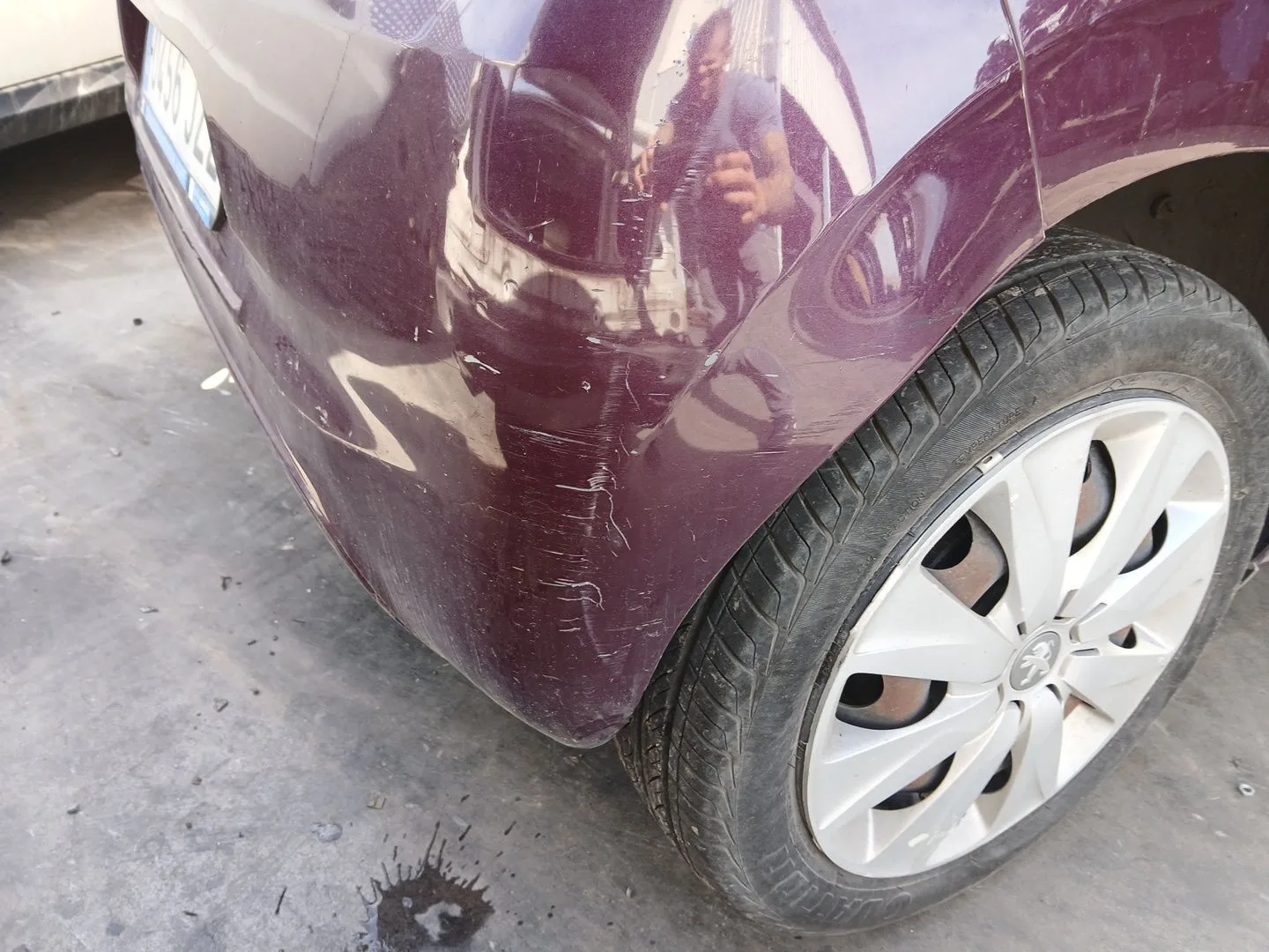 Paragolpes Trasero para Peugeot 108