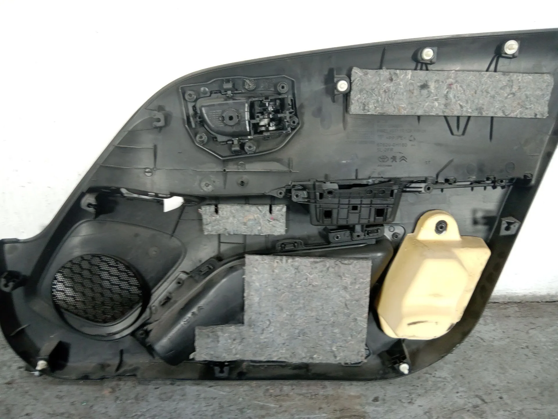 Guarnecido Puerta Delantera Derecha para Peugeot 108