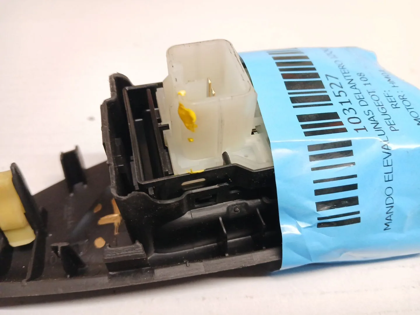 Mando Elevalunas Delantero Izquierdo para Peugeot 108