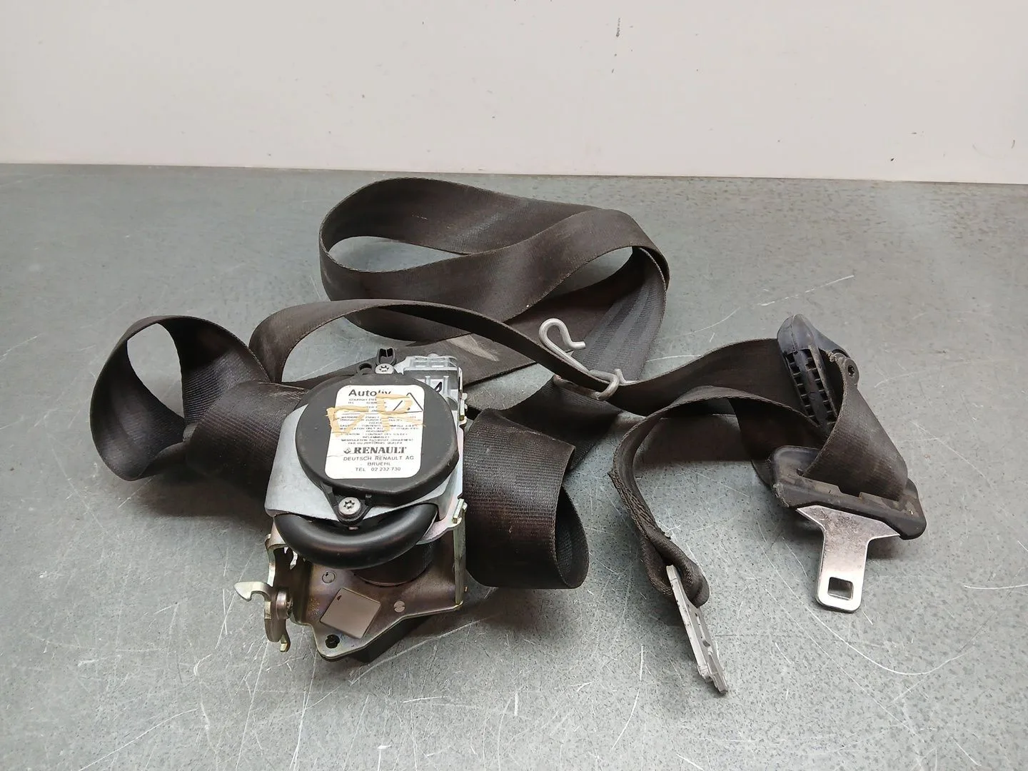 Cinturon Seguridad Delantero Derecho para Renault Scenic Iii