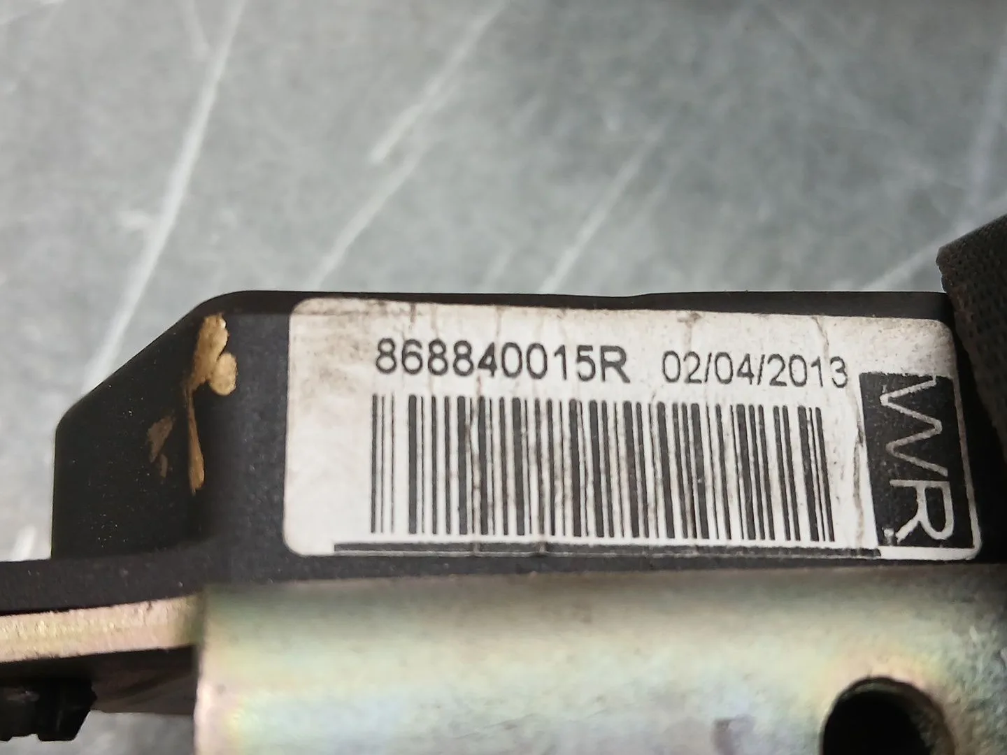 Cinturon Seguridad Delantero Derecho para Renault Scenic Iii