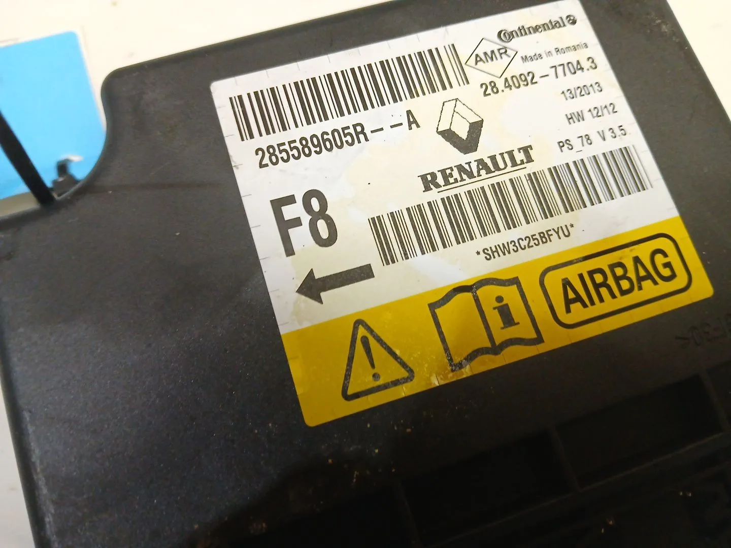 Centralita Airbag para Renault Scenic Iii