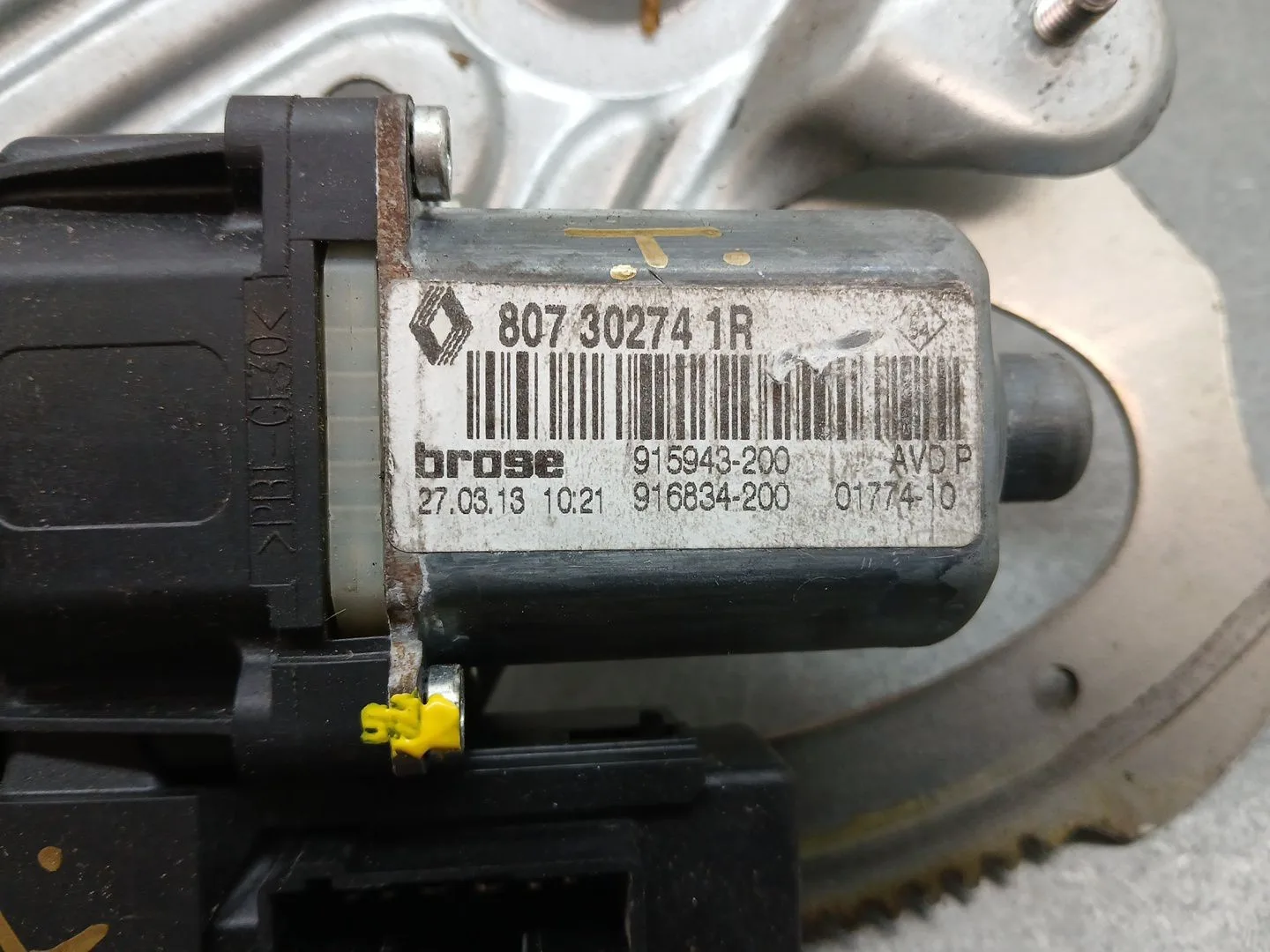 Elevalunas Delantero Derecho para Renault Scenic Iii