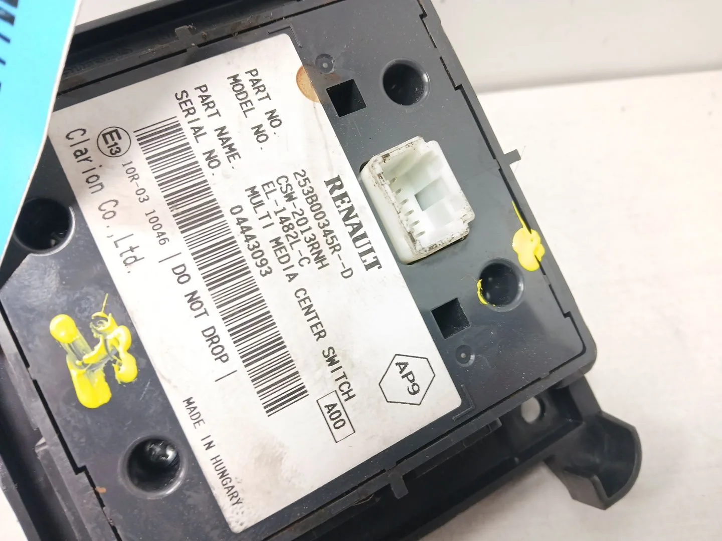Mando Multifuncion para Renault Scenic Iii