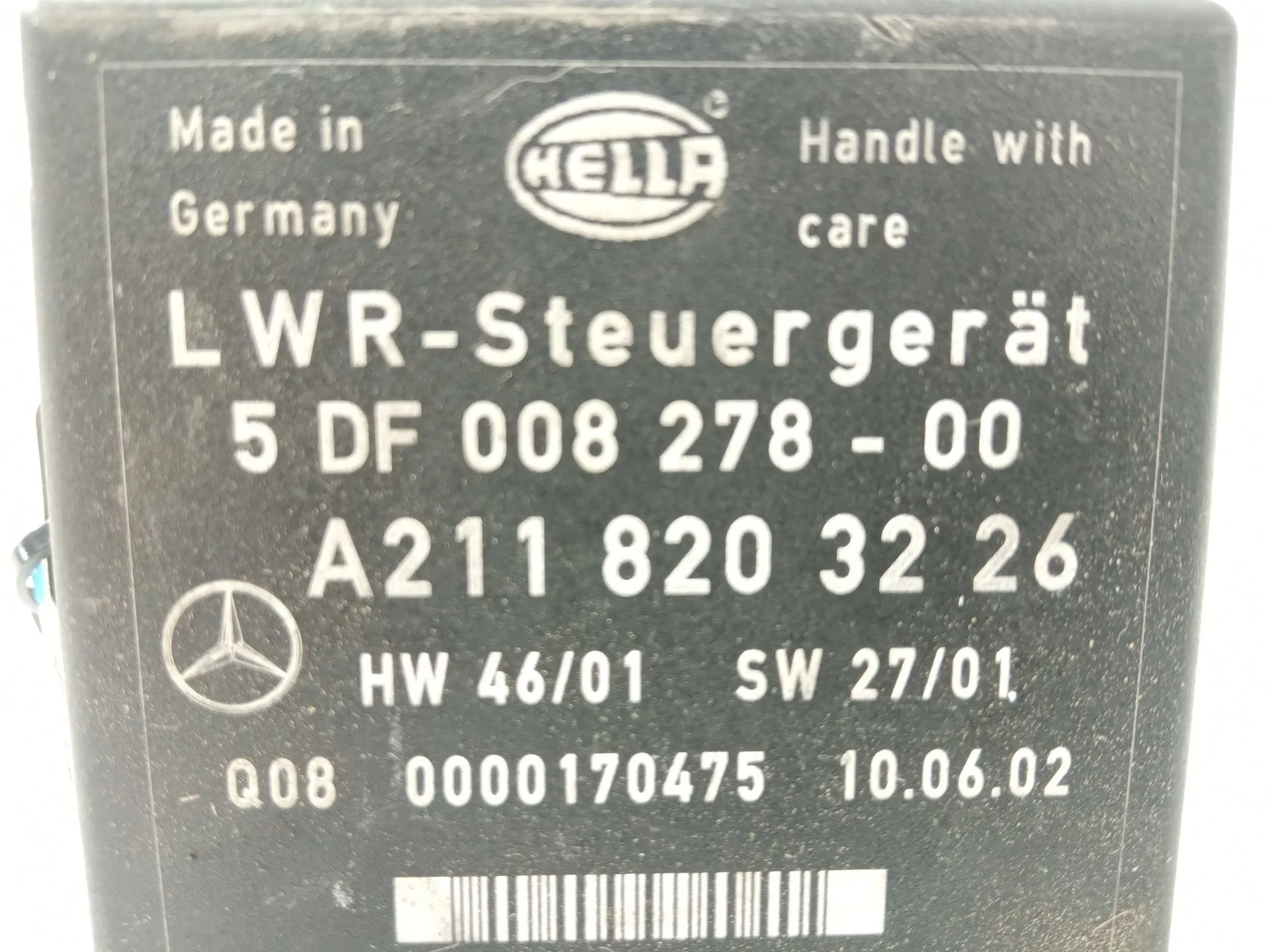 Modulo Electronico para Mercedes-Benz Clase E (W211) Berlina
