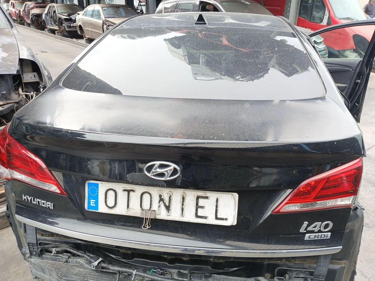 Tapa Maletero para Hyundai I40 I (Vf)