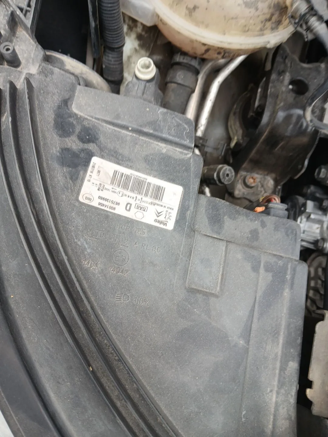 Faro Derecho para Citroën C-Elysee (Dd_)
