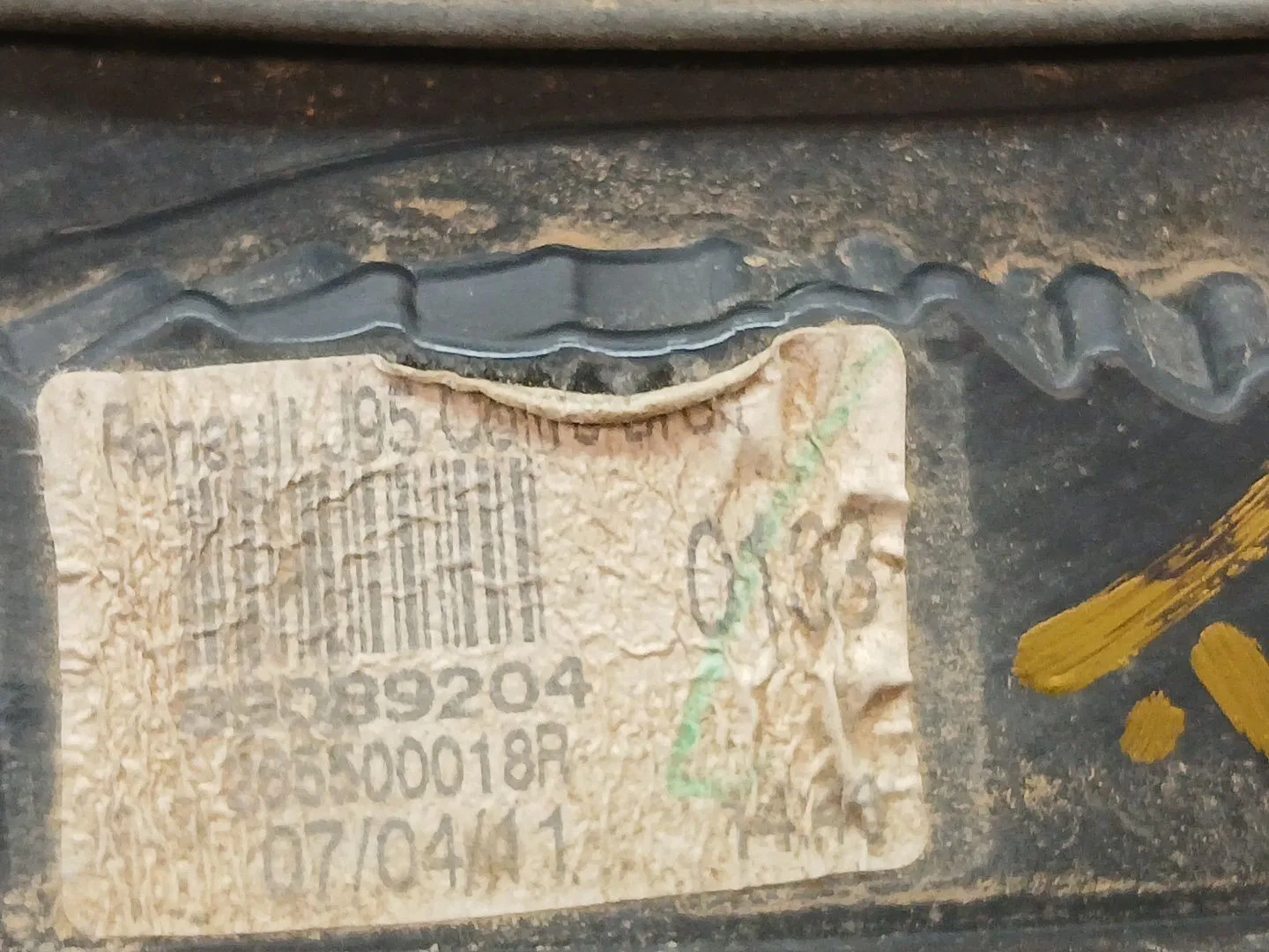Piloto Trasero Derecho Interior para Renault Scenic Iii (Jz0/1_)