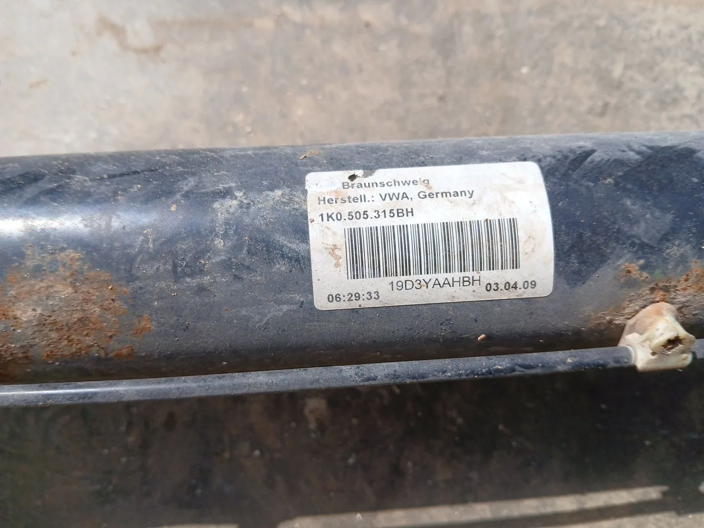 Puente Trasero para Volkswagen Scirocco Iii (137, 138)