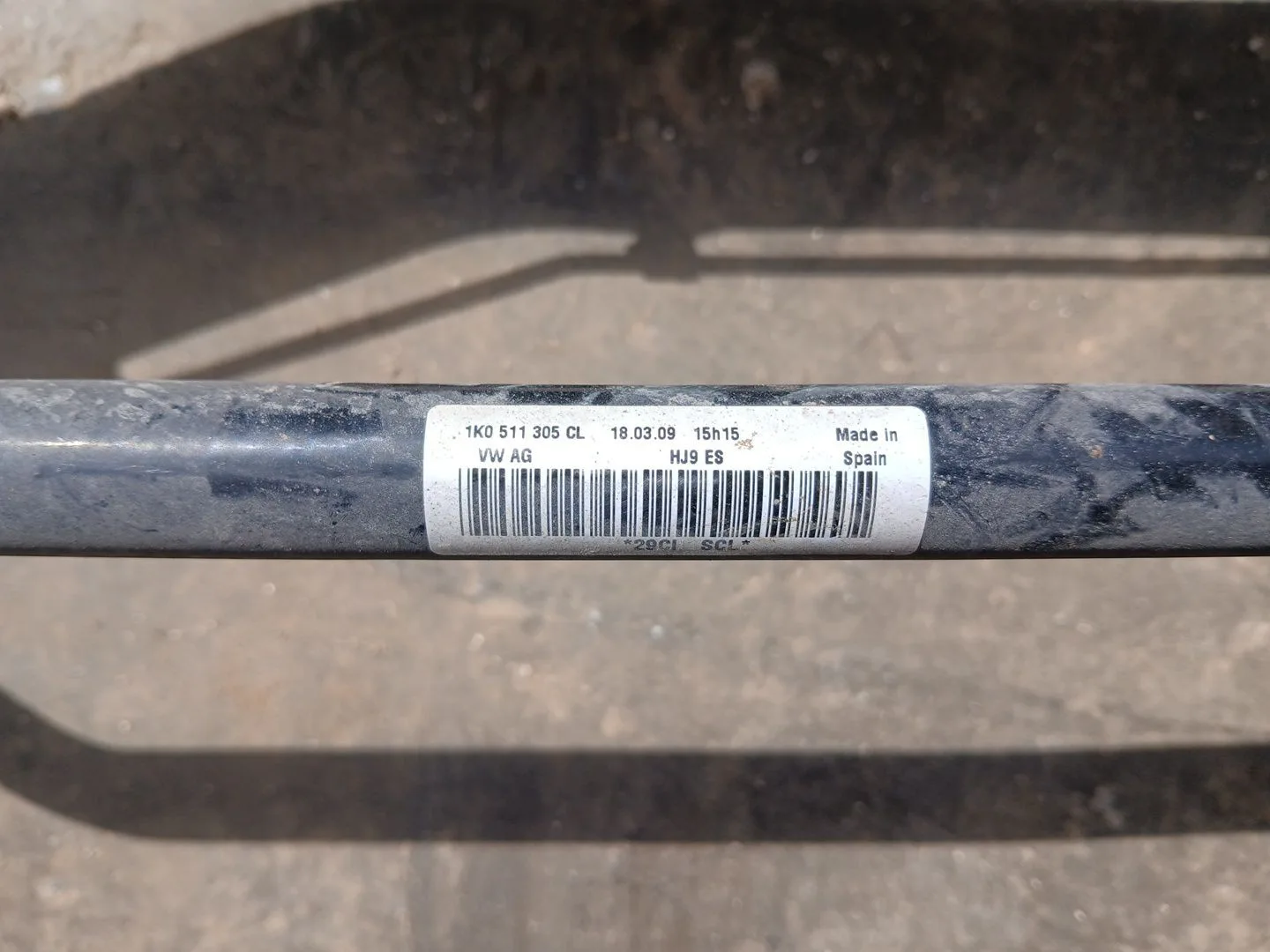 Puente Trasero para Volkswagen Scirocco Iii (137, 138)