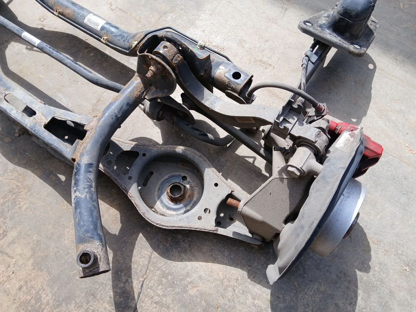 Puente Trasero para Volkswagen Scirocco Iii (137, 138)