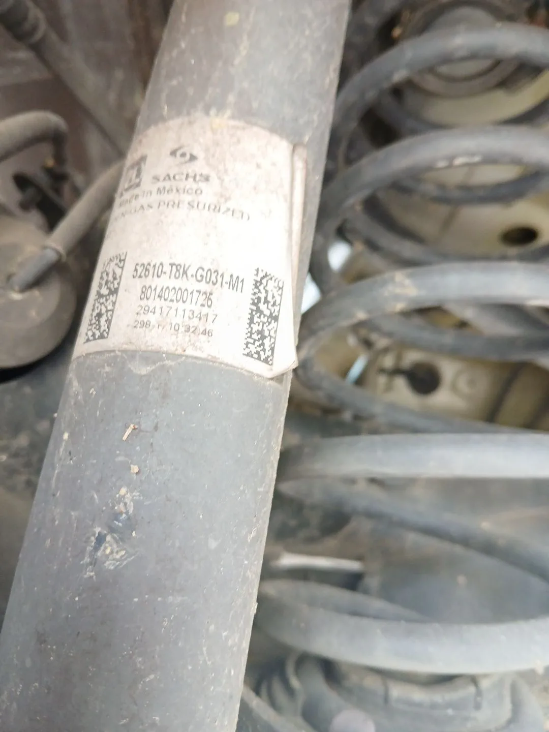 Amortiguador Trasero Izquierdo para Honda Hr-V (Ru)
