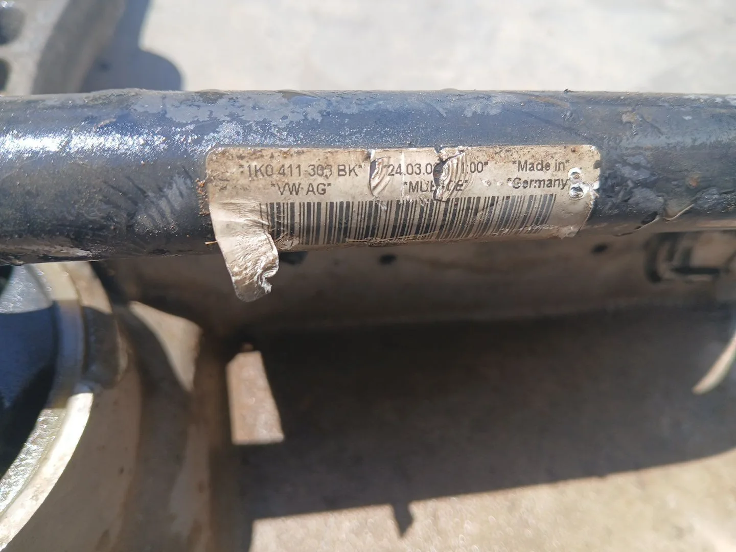 Puente Delantero para Volkswagen Scirocco Iii (137, 138)