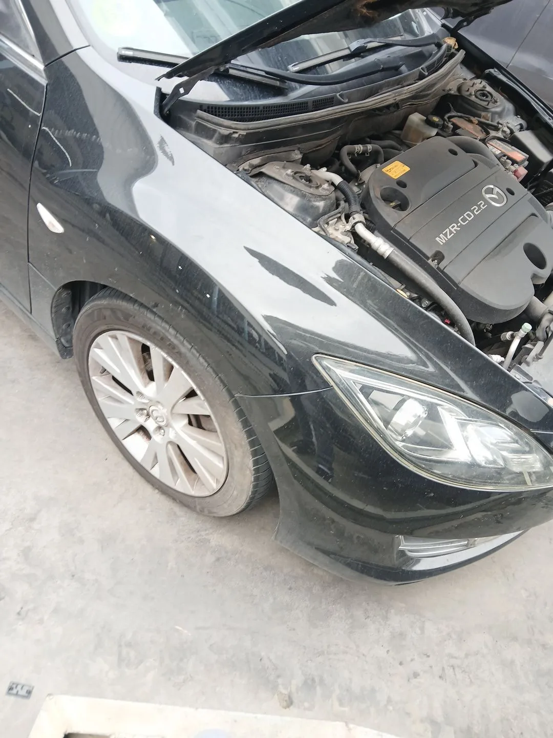Aleta Delantera Derecha para Mazda 6 Sedan (Gh)