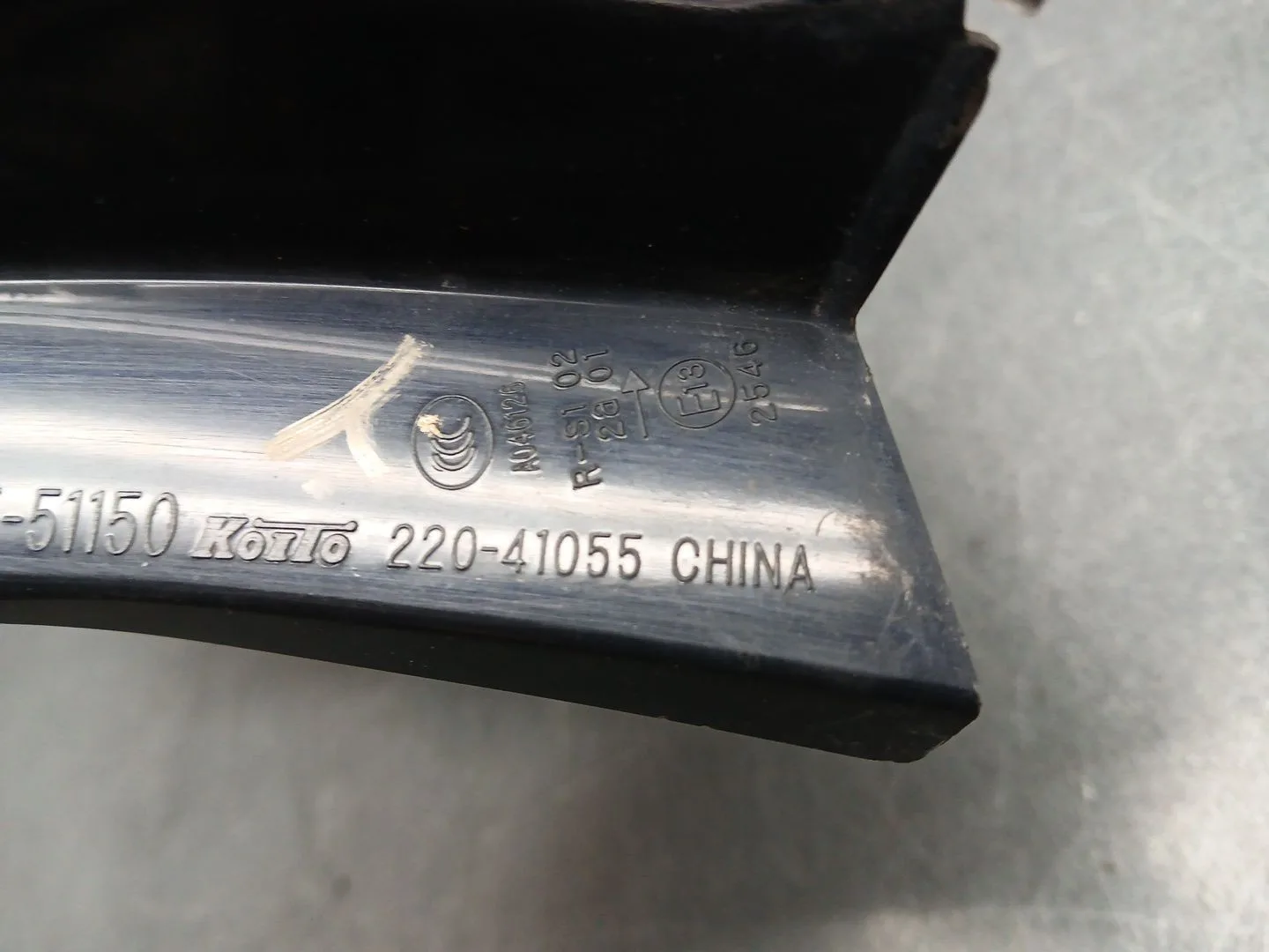 Piloto Trasero Derecho para Mazda 6 Sedan (Gh)
