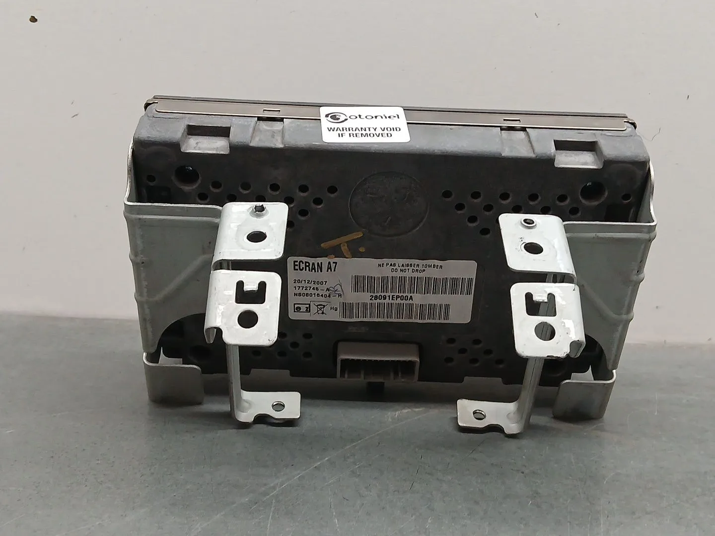Pantalla Multifuncion para Nissan Qashqai I (J10, Nj10)