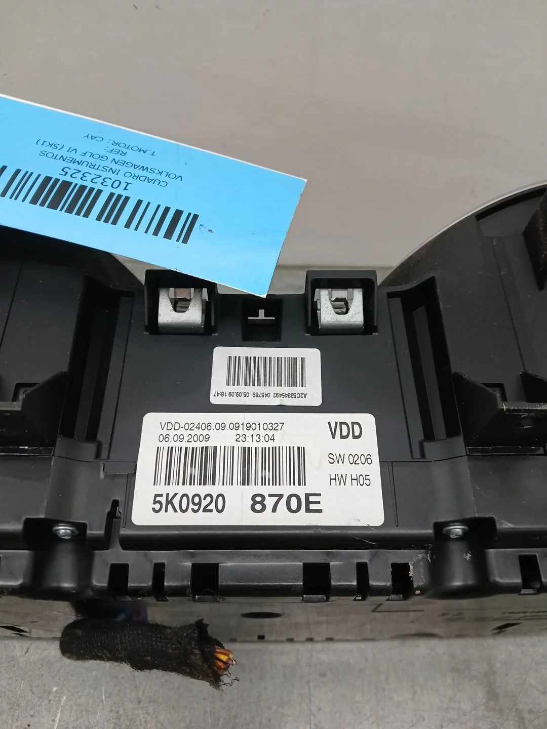 Cuadro Instrumentos para Volkswagen Golf Vi (5K1)
