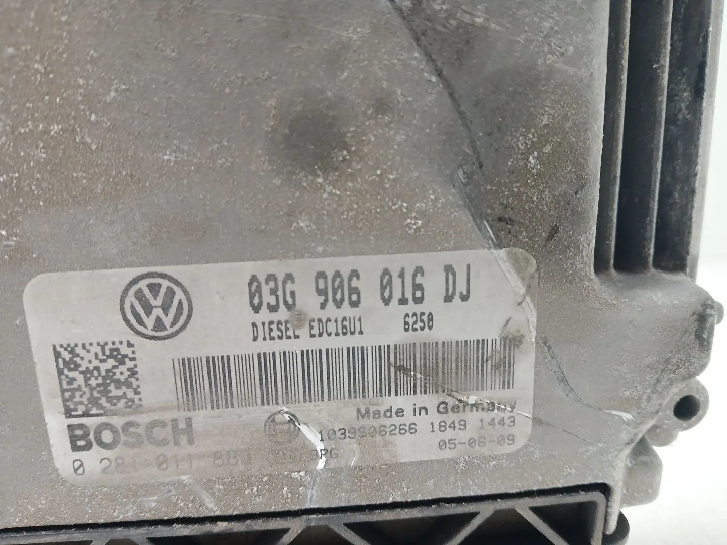Centralita Motor Uce para Skoda Octavia Berlina (1Z3)