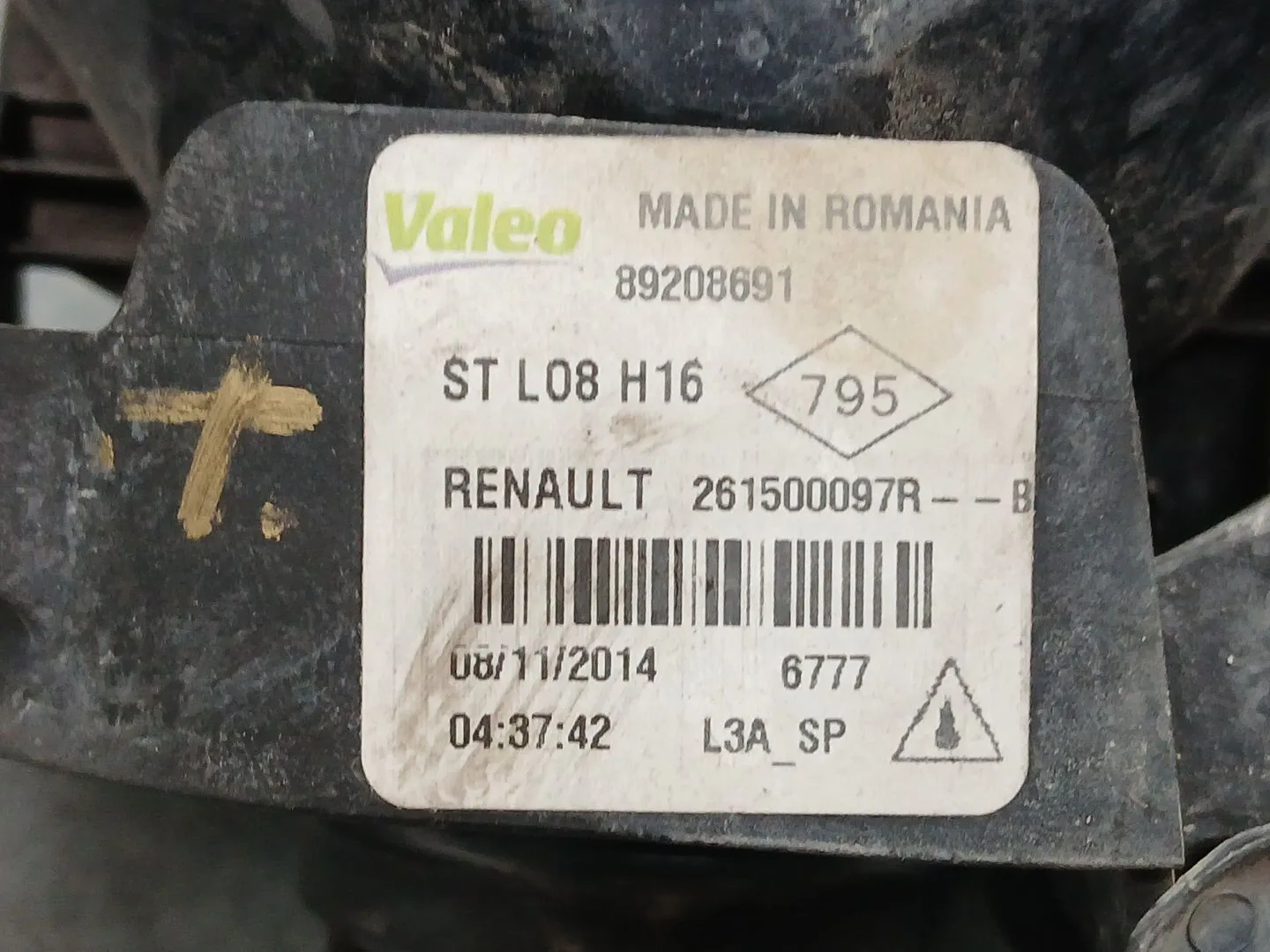 Faro Antiniebla Derecho para Renault Grand Scenic Iii (Jz0/1_)