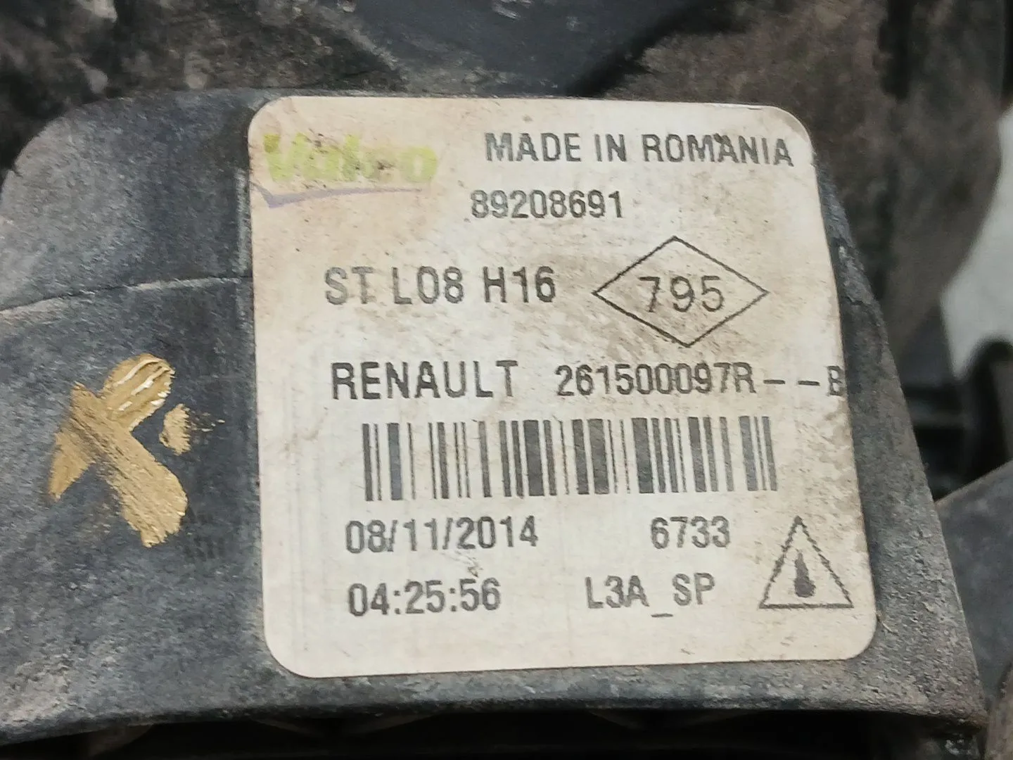 Faro Antiniebla Izquierdo para Renault Grand Scenic Iii (Jz0/1_)