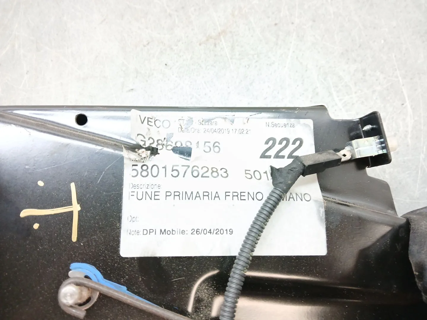 Palanca Freno De Mano para Iveco Daily Vi Furgoneta