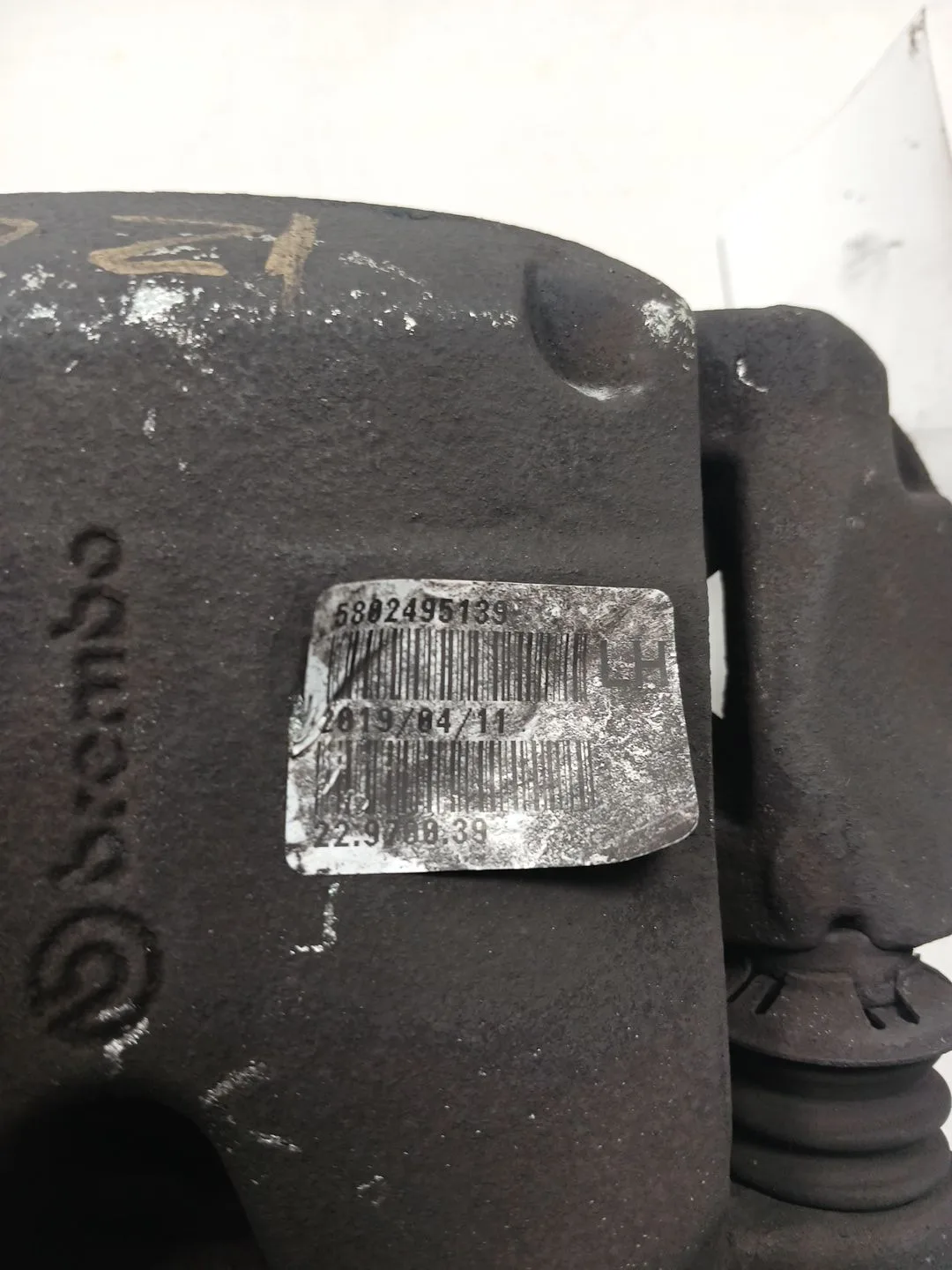 Pinza Freno Delantera Izquierda para Iveco Daily Vi Furgoneta