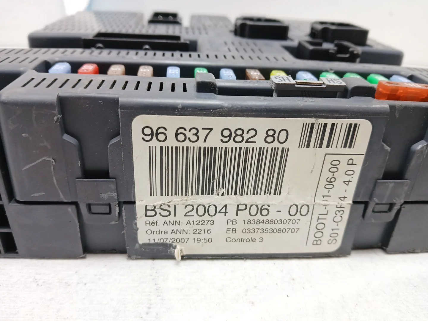 Centralita Bsi para Peugeot 207/207+ (Wa_, Wc_)