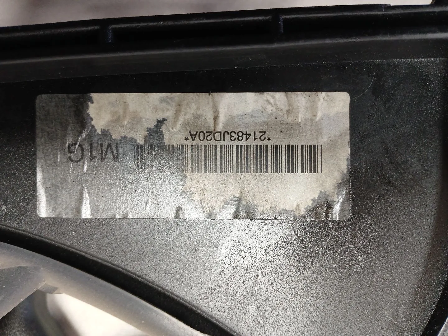 Electroventilador para Nissan Qashqai (J10)