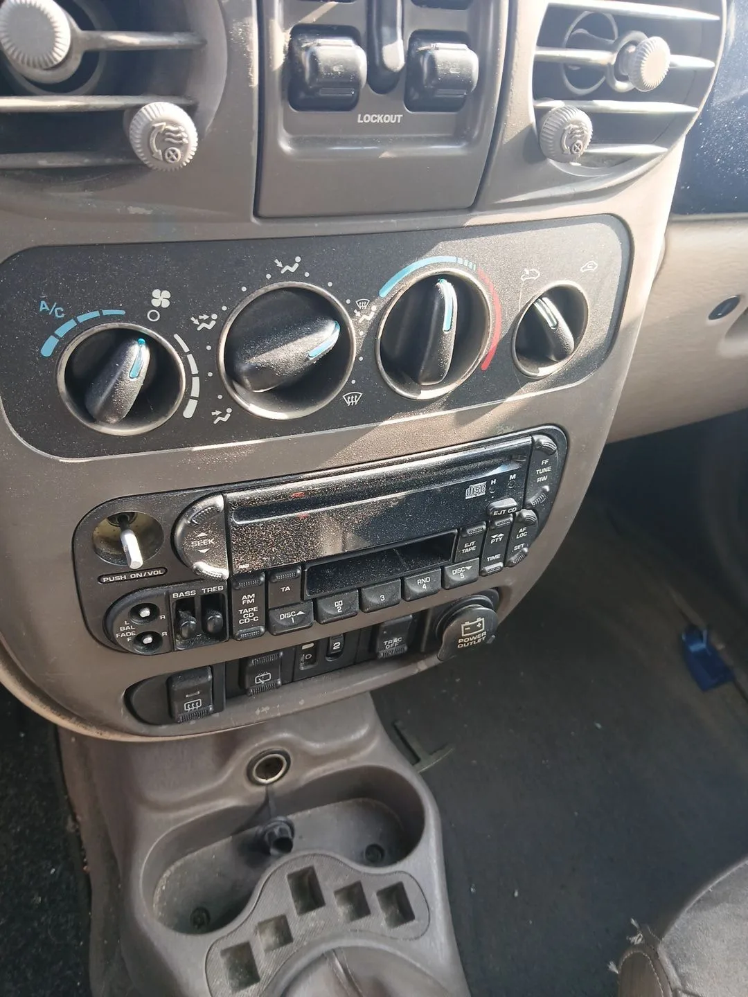 Mando Calefaccion / Aire Acondicionado para Chrysler Pt Cruiser (Pt_)