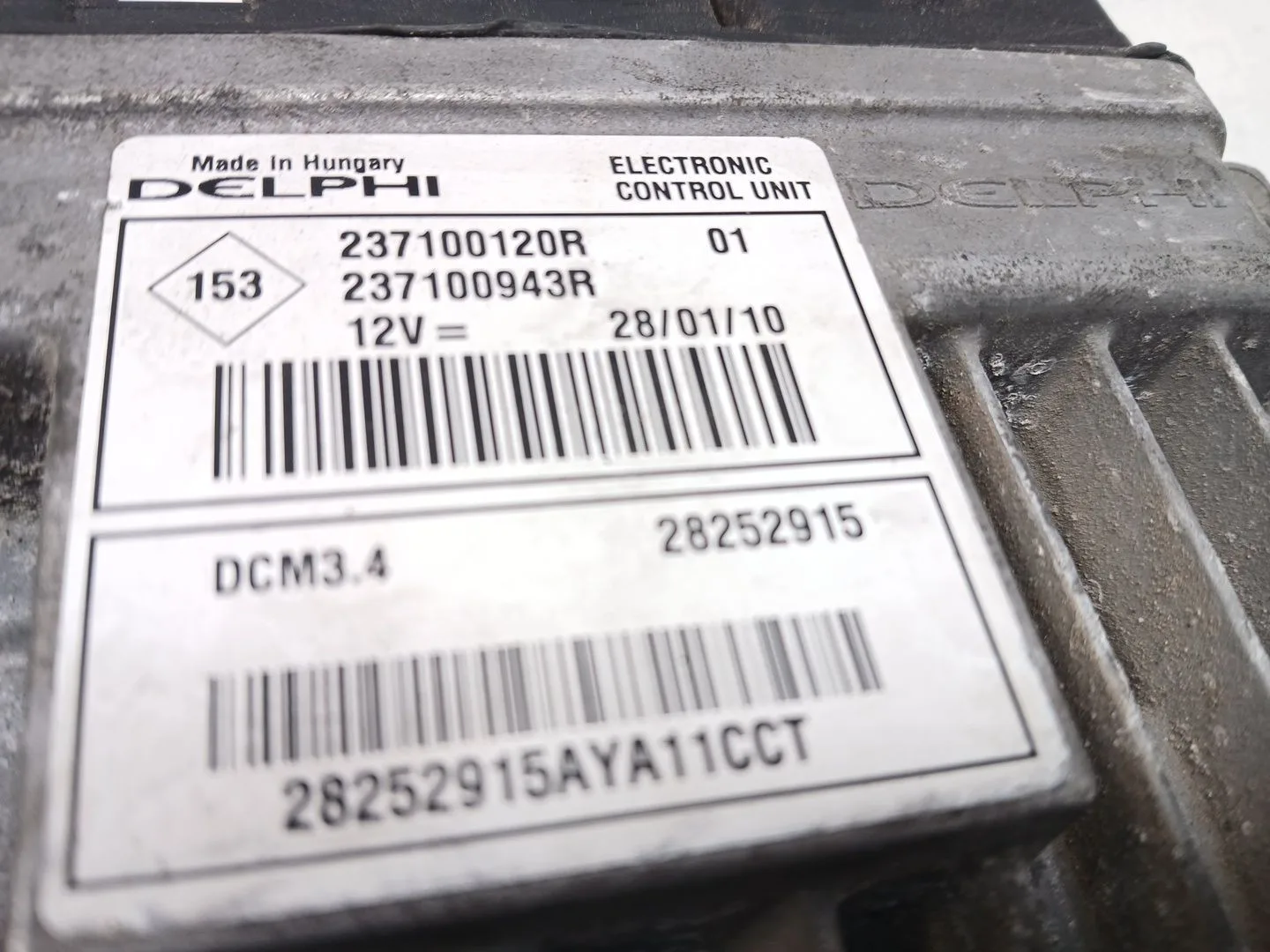 Centralita Motor Uce para Renault Megane Iii Berlina 5 P