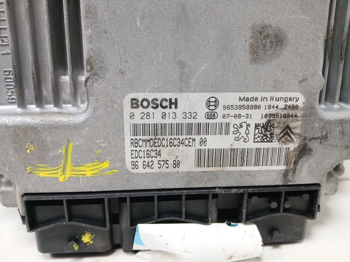 Centralita Motor Uce para Peugeot 308