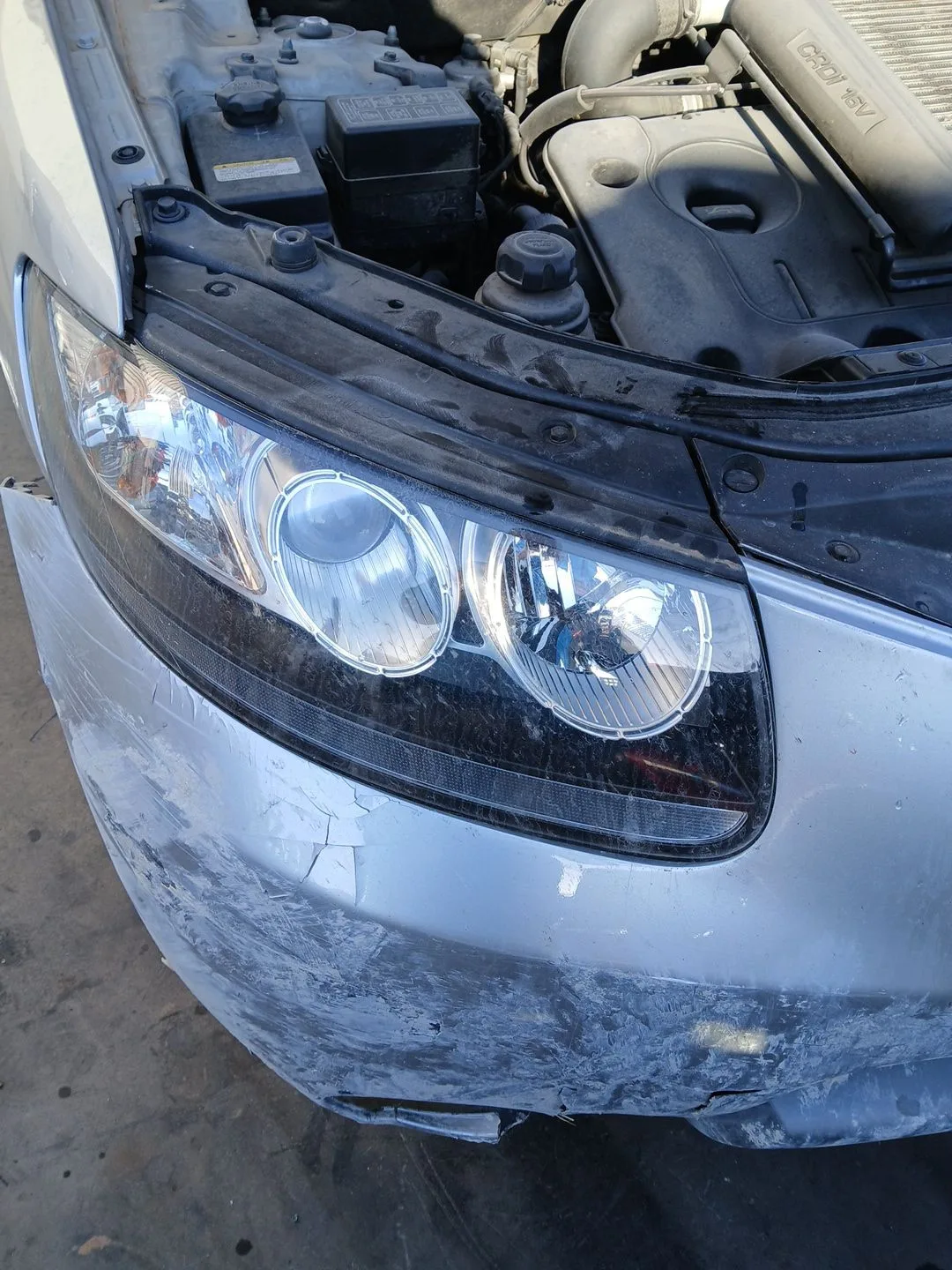 Faro Derecho para Hyundai Santa Fe Ii (Cm)