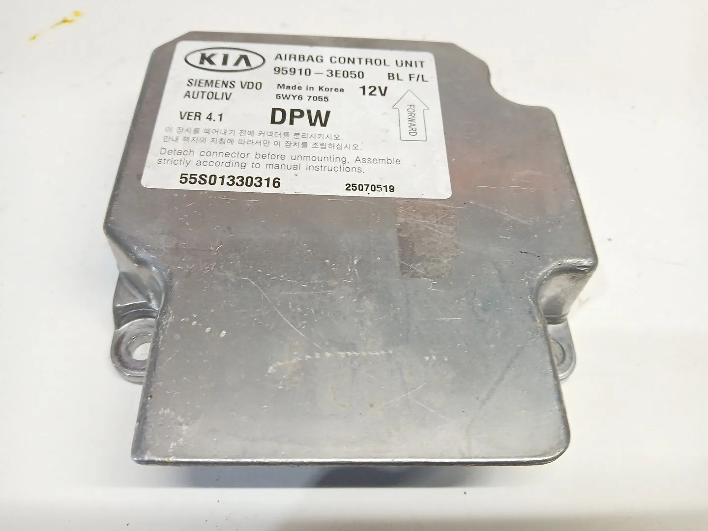 Centralita Airbag para Kia Sorento