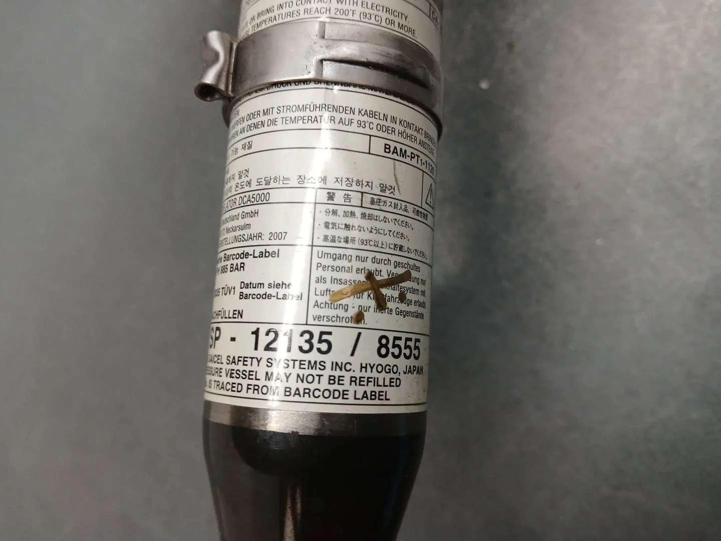 Airbag Cortina Delantero Derecho para Hyundai Santa Fe (Bm)