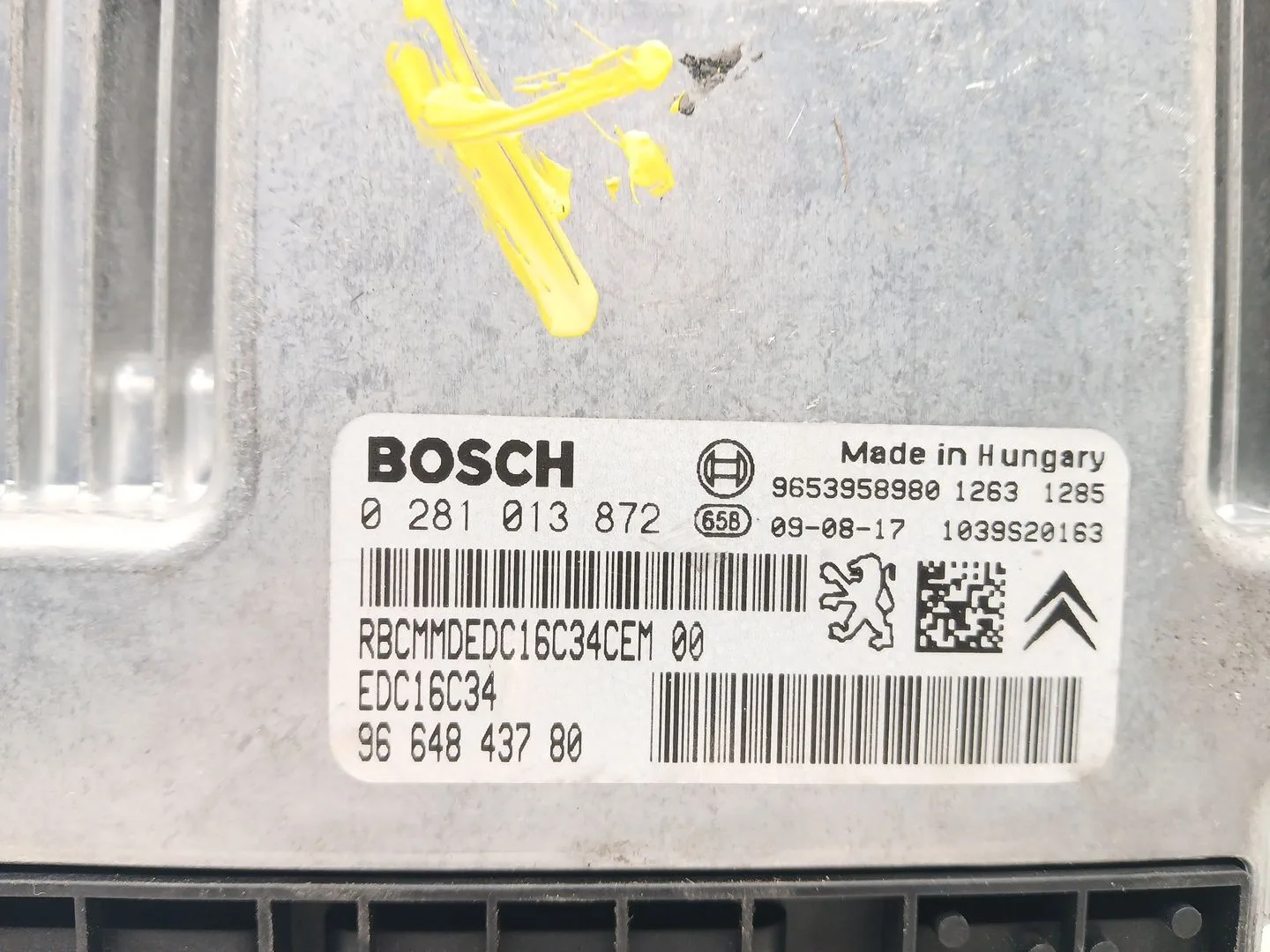 Centralita Motor Uce para Peugeot 407 Sw